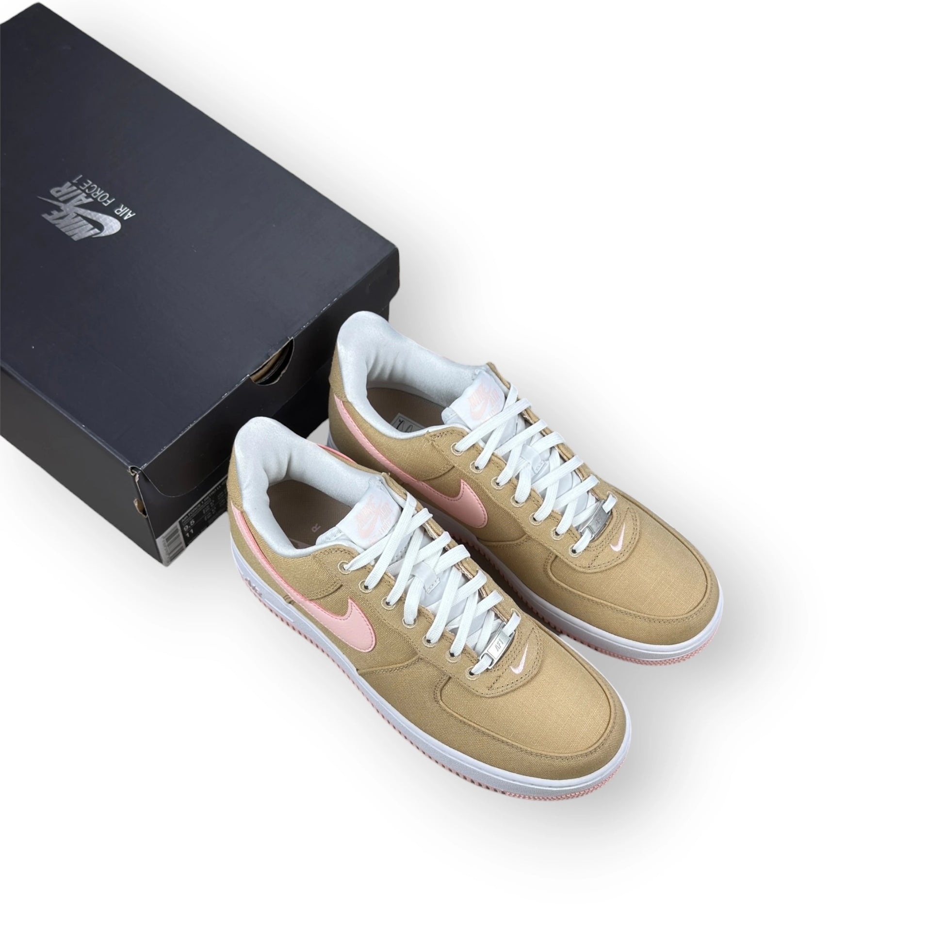 Nike Air Force 1 Low Linen Canvas HV2021-200 – EU 43, brand new with original box