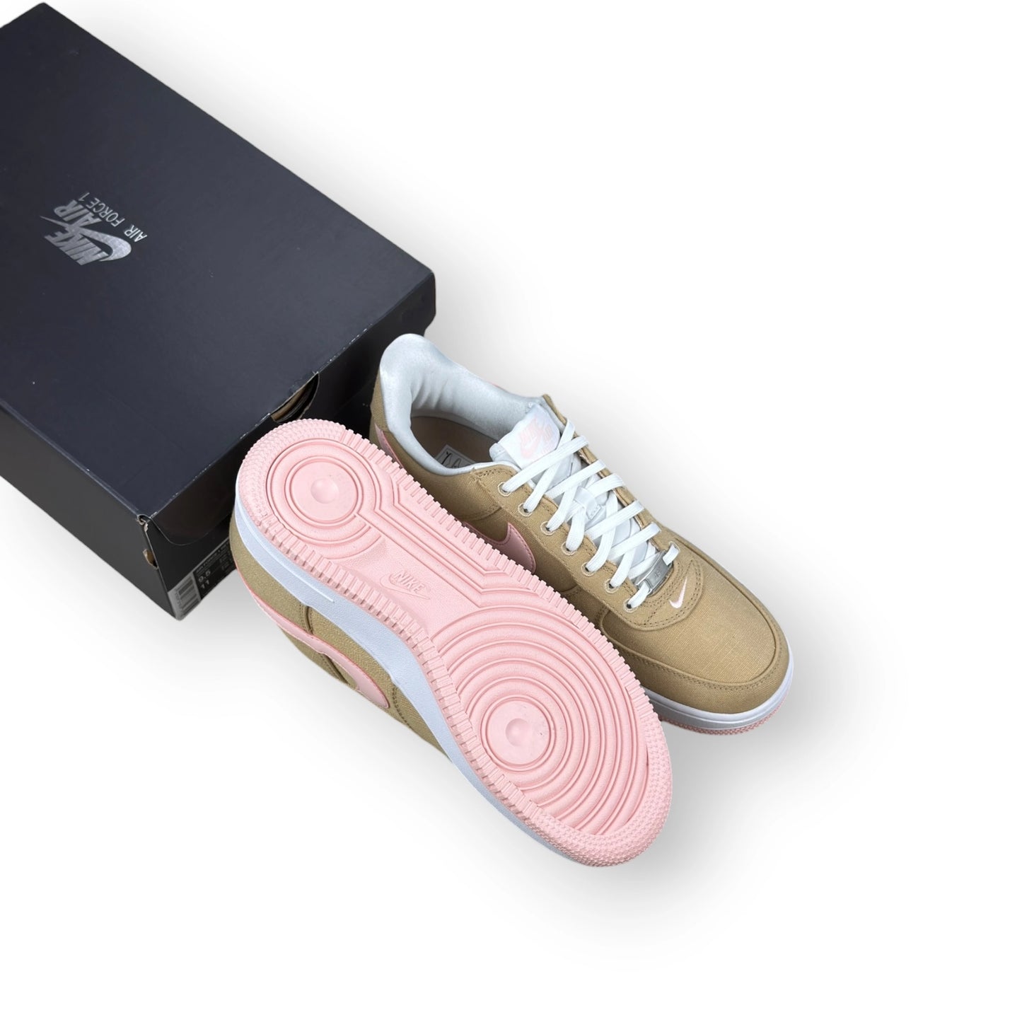 Nike Air Force 1 Low Linen Canvas HV2021-200 – EU 43, brand new with original box