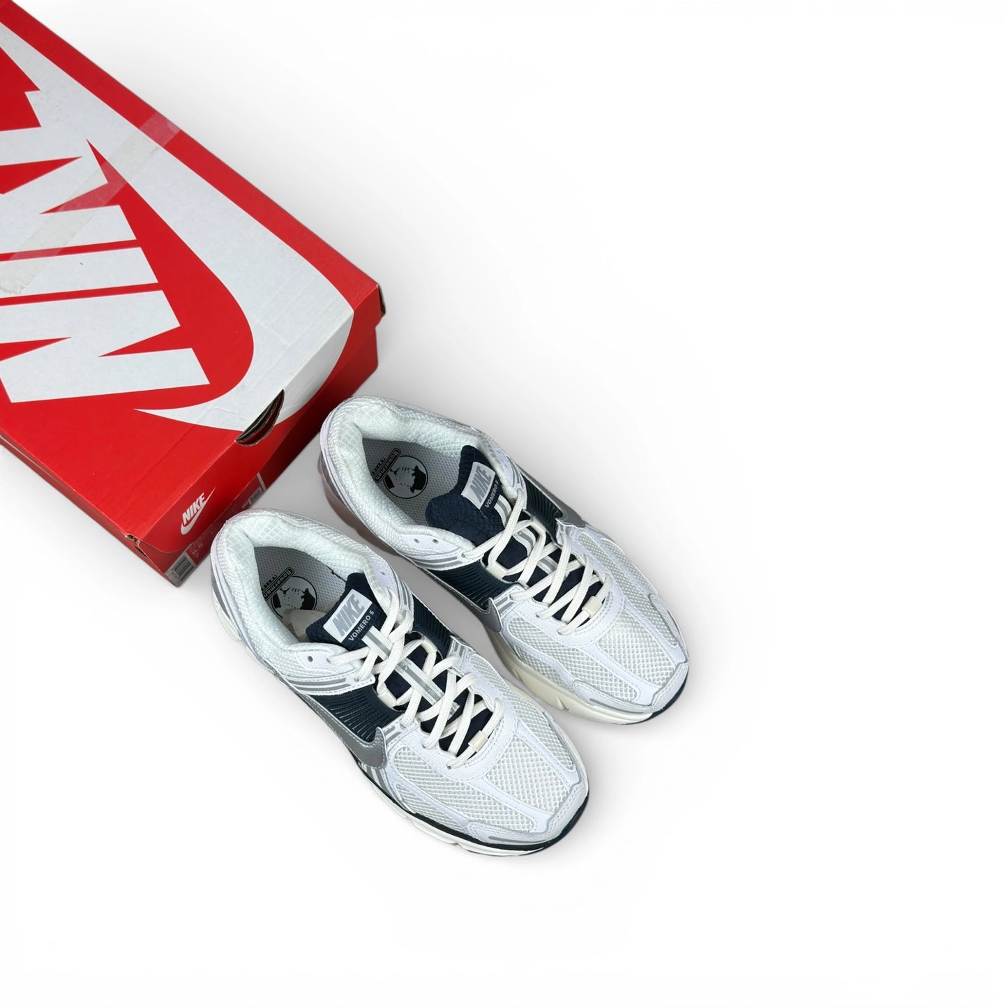 Nike Zoom Vomero 5 White Armory Navy (Women’s) – size EU 40, brand new with original box