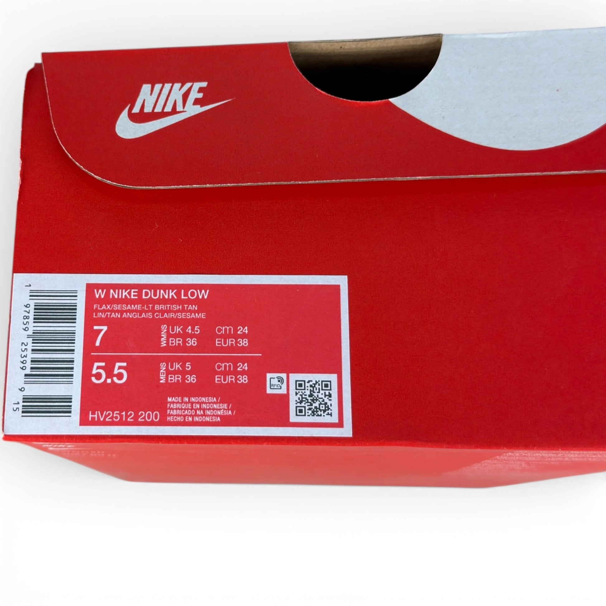 Nike Dunk Low Reverse Maple (Women’s) HV2512-200 – EU 38, brand new with original box