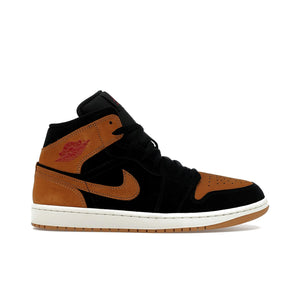 Jordan 1 Mid SE Black Flax