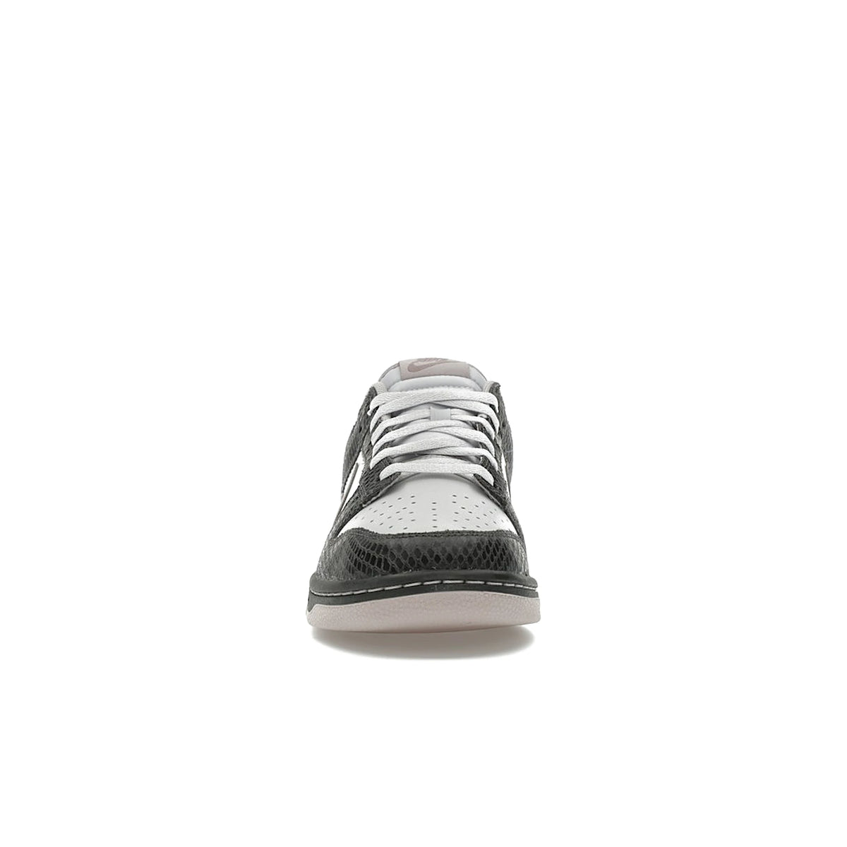 Nike Dunk Low SE Medium Ash Violet Snakeskin leather sneakers in ash, taupe, grey, platinum – image 2 of 4