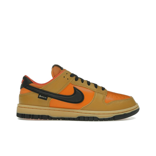 Nike Dunk Low Gore‑Tex in wheat, black, ceramic leather