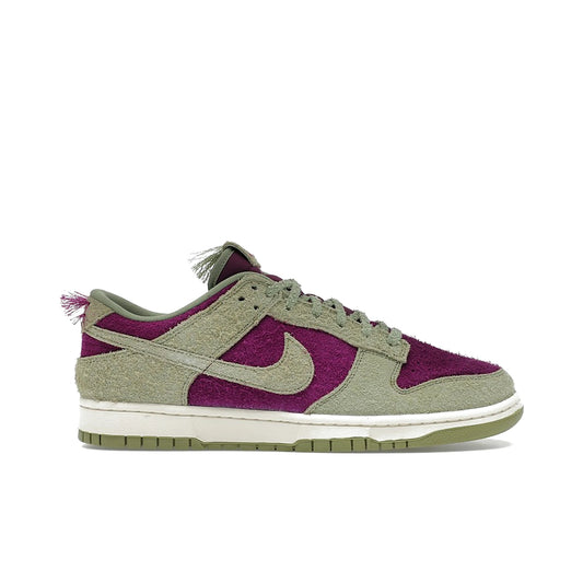 Nike Dunk Low Retro SE Viotech Dusty Olive in plum, plum, daybreak, barn, leather