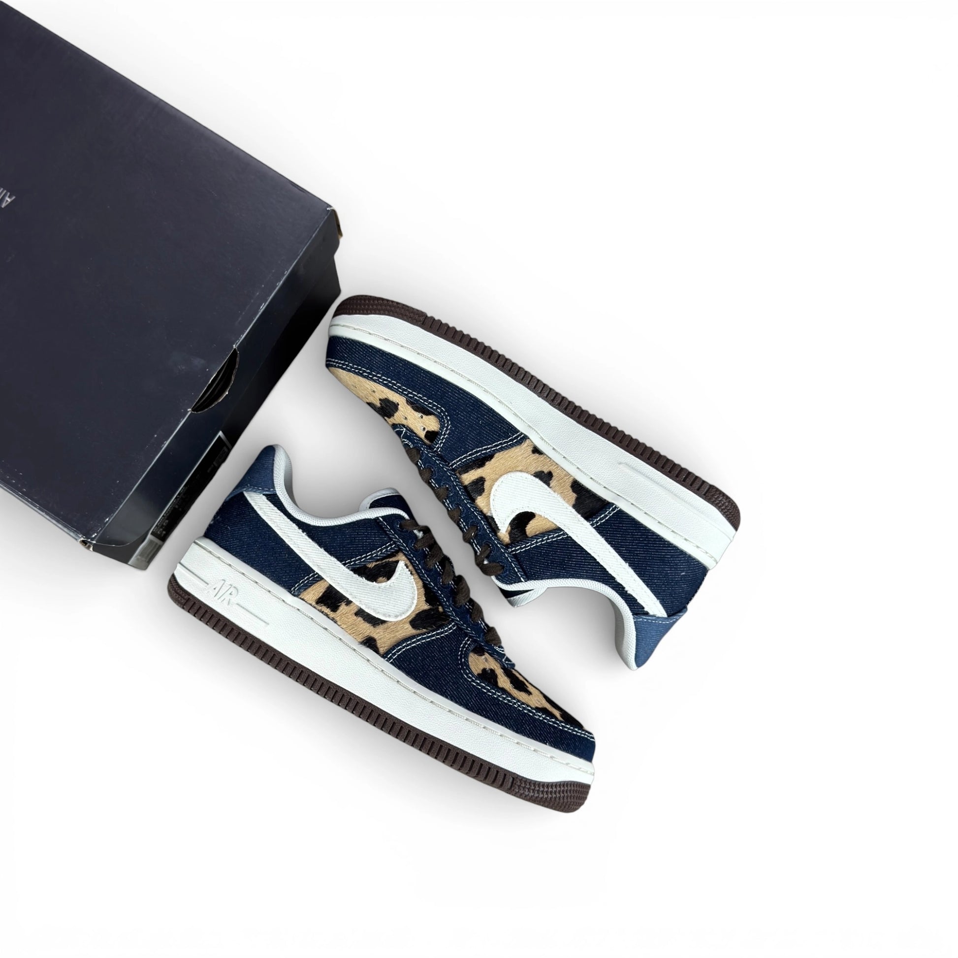 Nike Air Force 1 Low Cheetah Blue Denim (Women’s) IB3674-400 – EU 36, brand new with original box