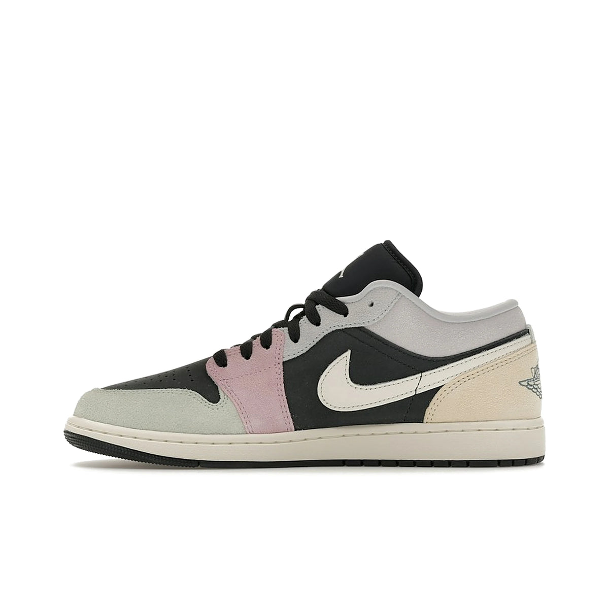 Jordan 1 Low SE Black Pastels in anthracite, muslin, iris whisper and sail leather – image 3 of 4