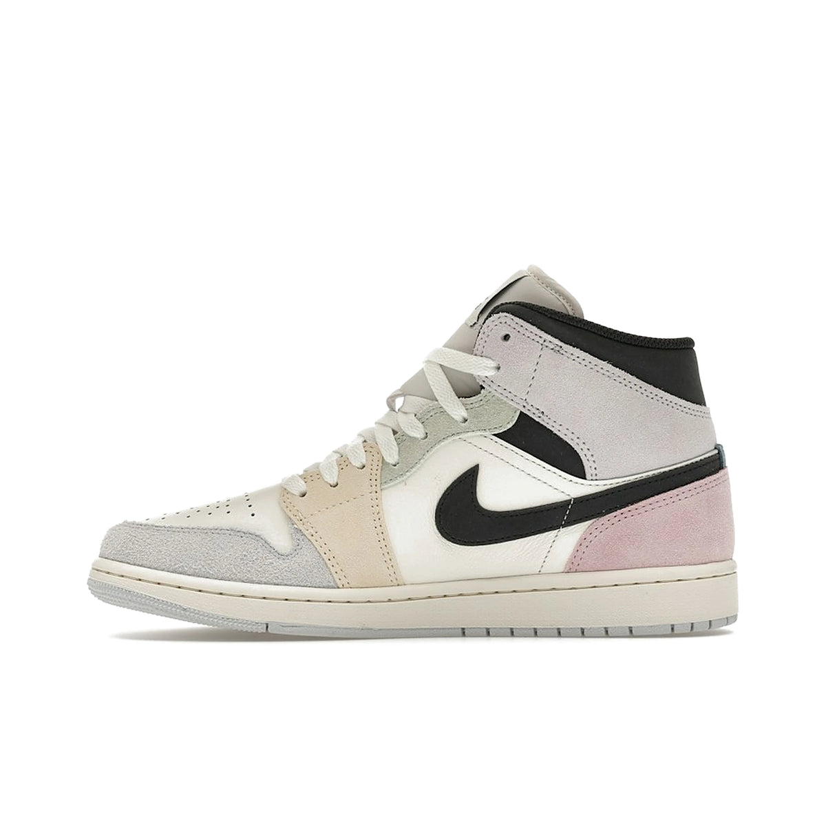 Jordan 1 Mid SE Sail Pastels in Sail, Iced Jade, Anthracite leather – image 3 of 4