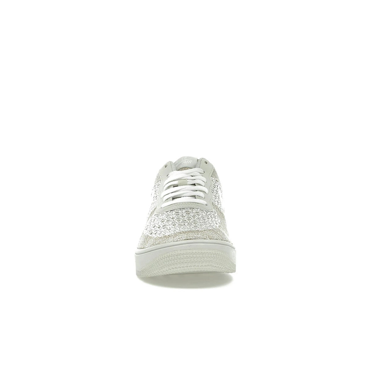 Nike Air Force 1 Flyknit 2.0 Light Bone in light bone, khaki and desert khaki textile upper – image 2 of 4