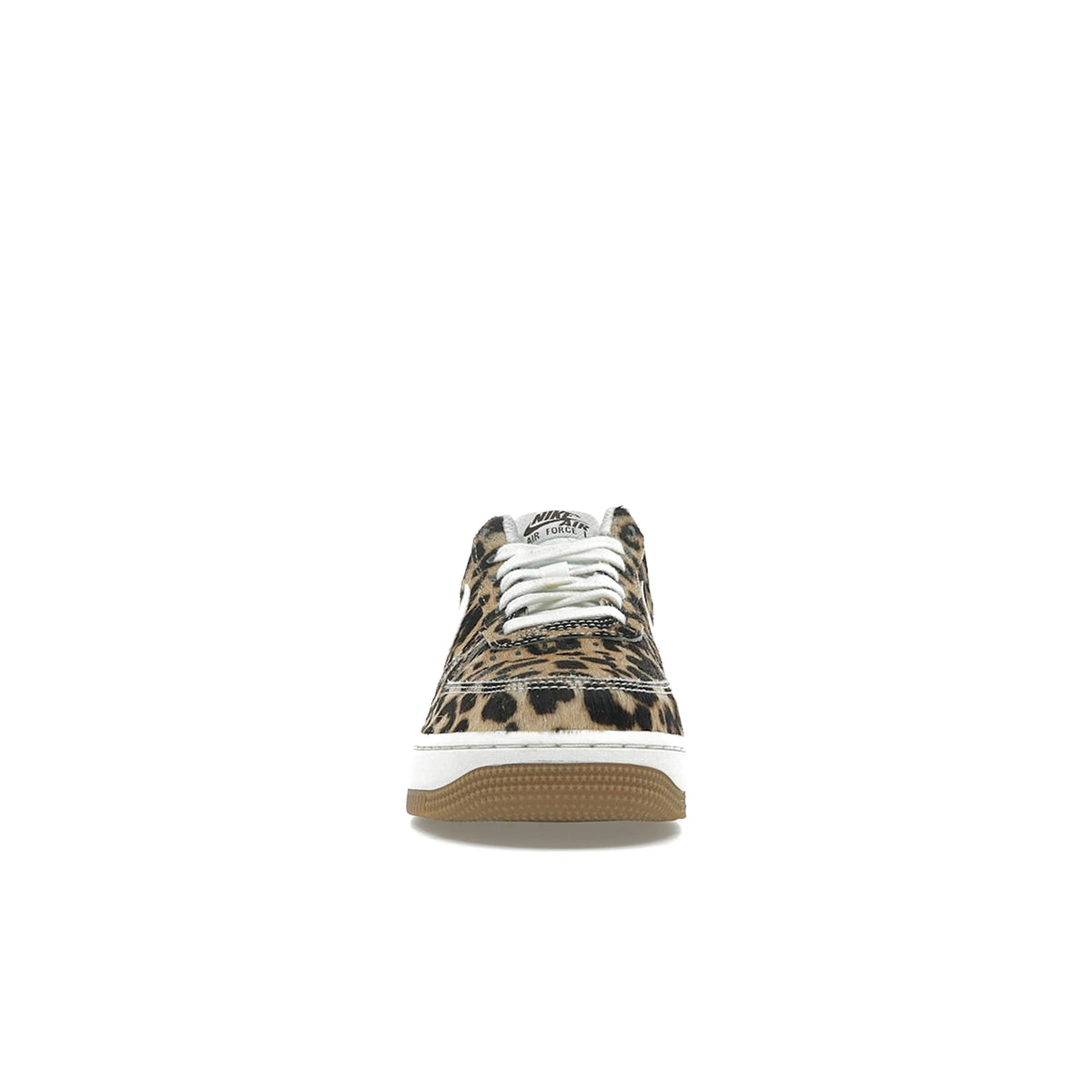 Nike Air Force 1 Low Cheetah Print shoes in baroque brown, sesame, sail leather, suede, velvet – image 2 of 4