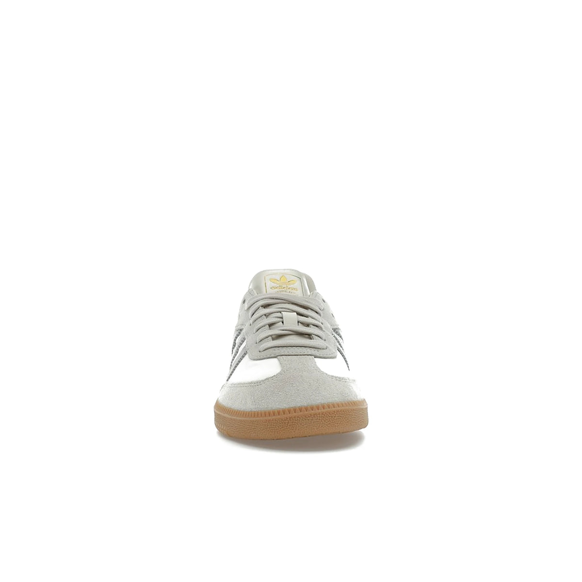 adidas Samba OG men’s sneaker in off‑white, grey two and aluminium leather – image 2 of 4