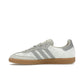 adidas Samba OG men’s sneaker in off‑white, grey two and aluminium leather – image 3 of 4