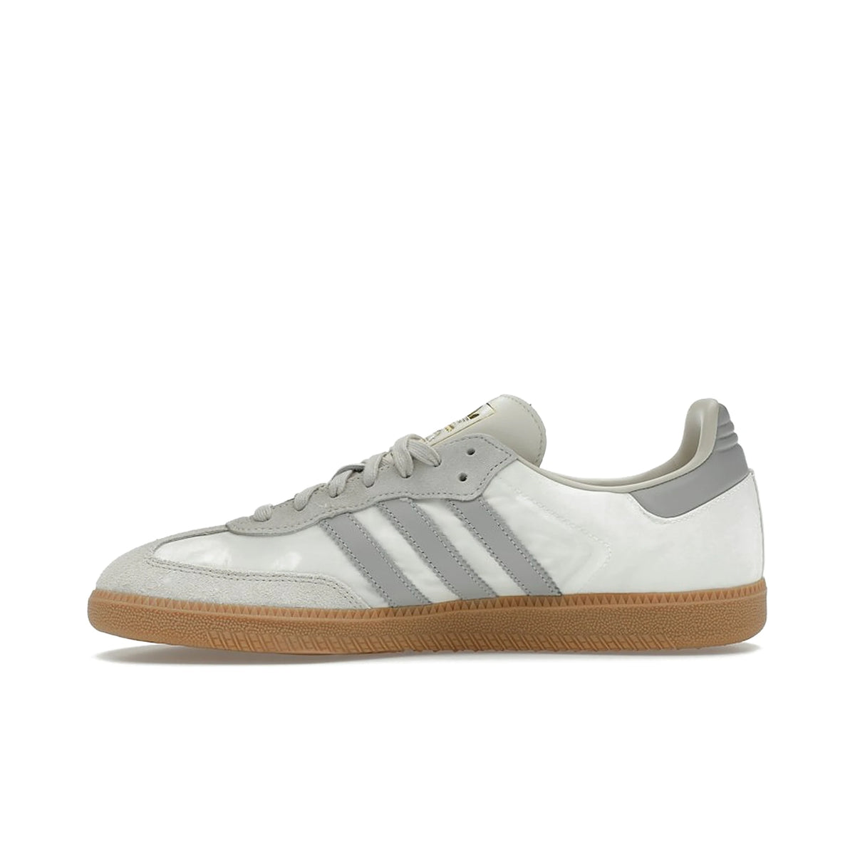 adidas Samba OG men’s sneaker in off‑white, grey two and aluminium leather – image 3 of 4