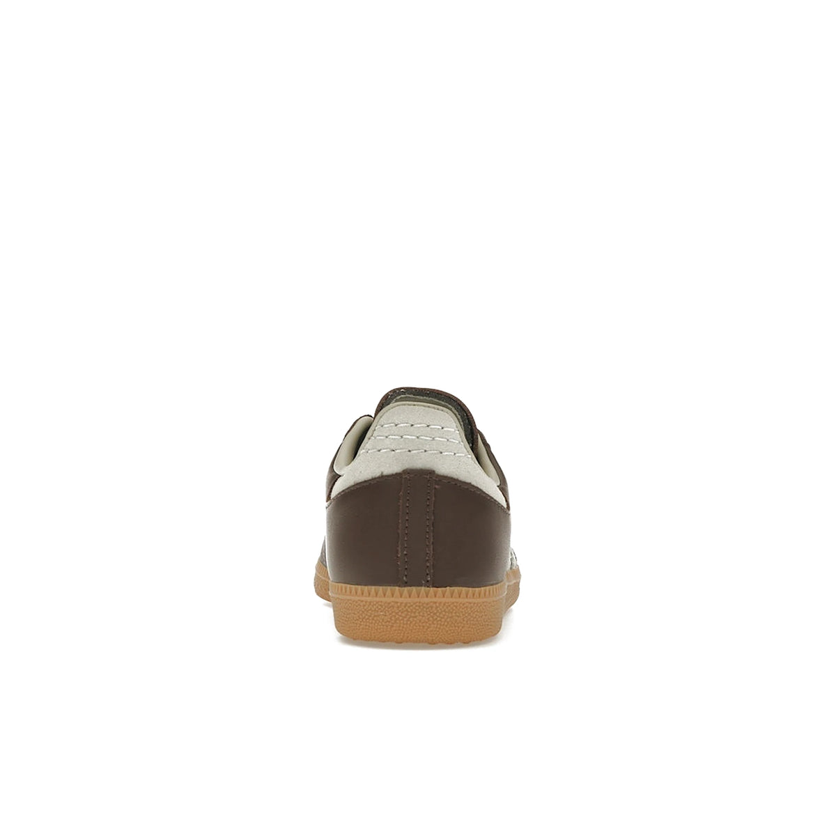 adidas Samba OG brown and putty grey suede sneaker with gold metallic accents – image 4 of 4