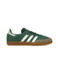 adidas Samba OG Collegiate Green with white and gum accents, leather upper