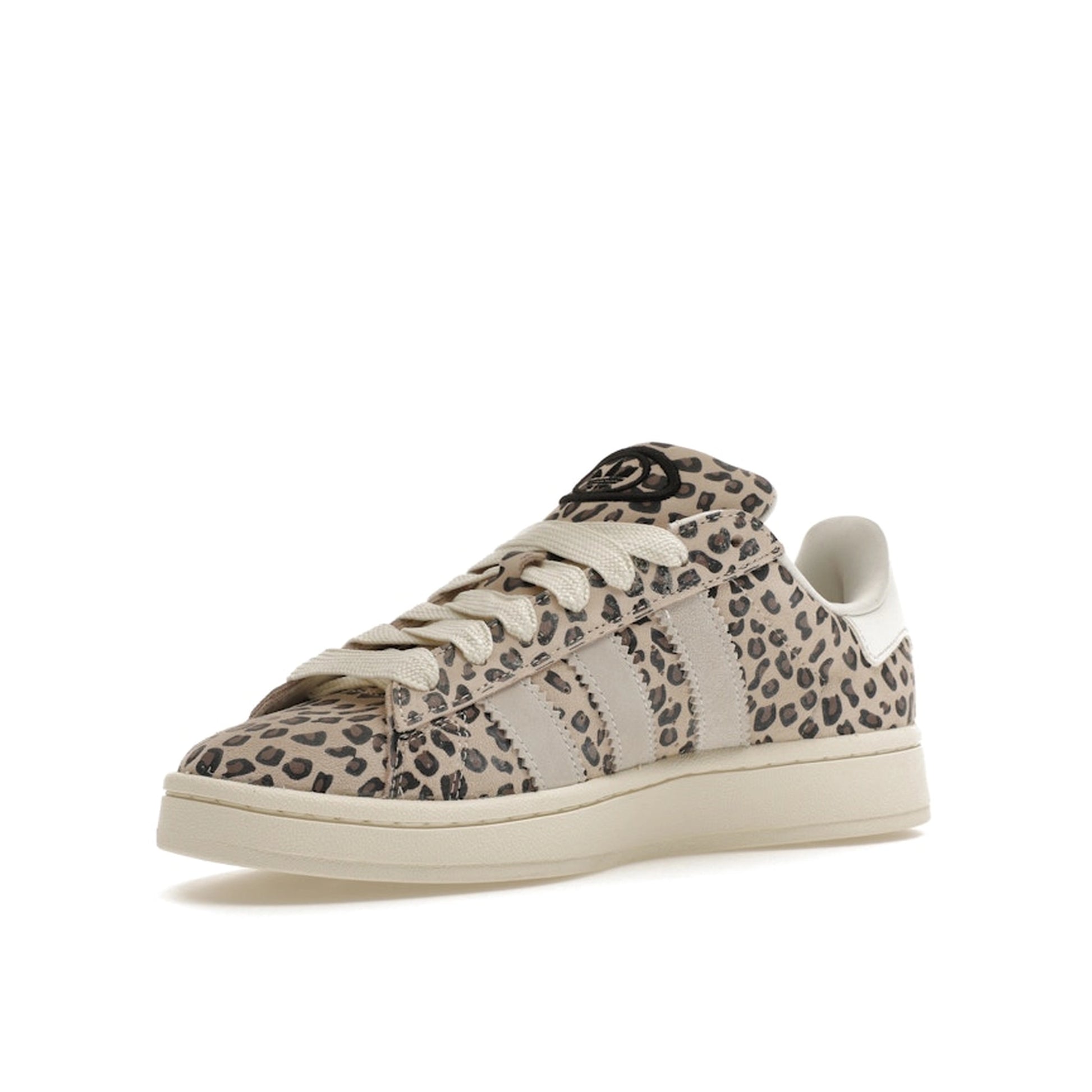 Adidas Campus 00s Leopard Women's sneakers, front view, model ID7041, leopard print.