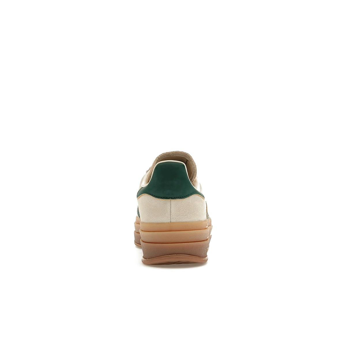 adidas Gazelle Bold sneakers in cream white, collegiate green and magic beige suede – image 4 of 4
