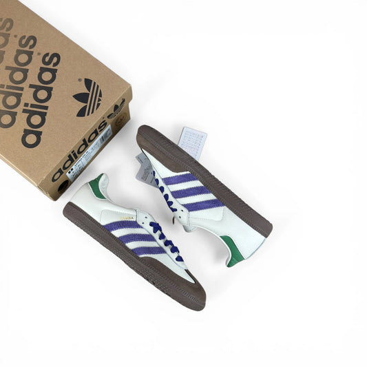 adidas Samba OG Off White Core Purple Green Brown (Women’s) ID8349 – EU 37 1/3, brand new with original box