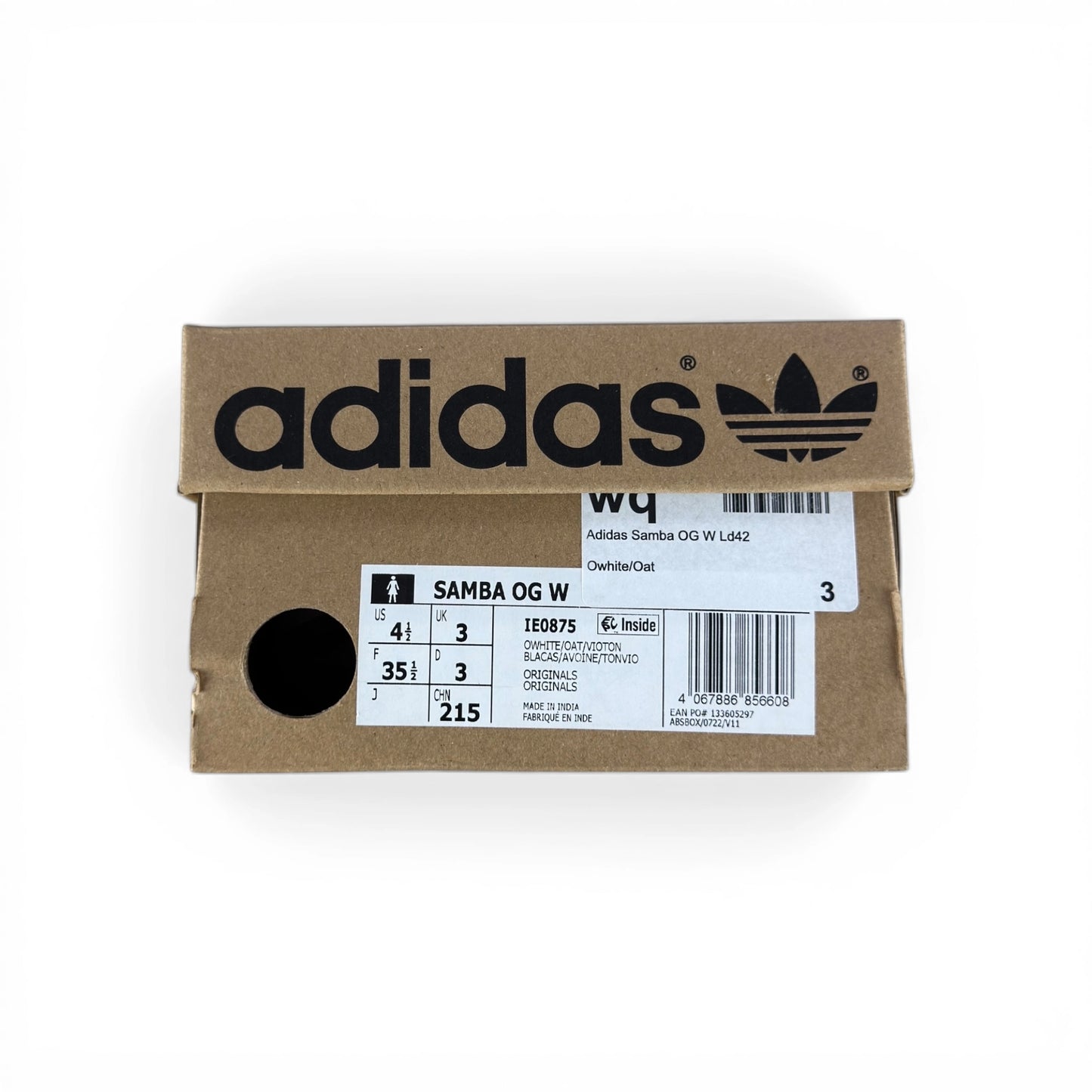 adidas Samba OG Off White Violet Tone (Women’s) IE0875 – EU 35.5, brand new with original box