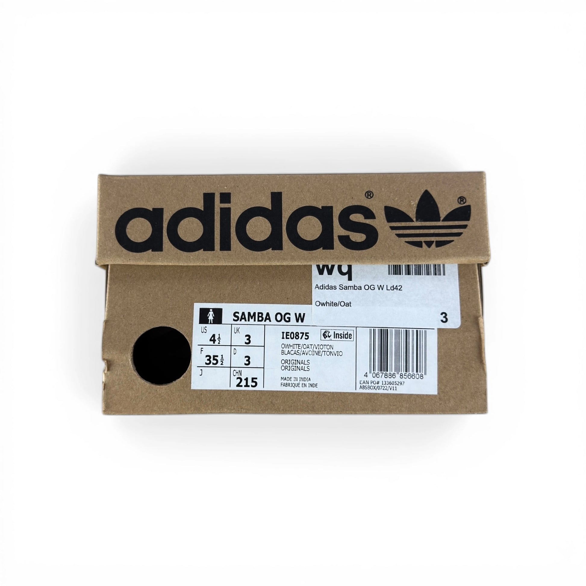 adidas Samba OG Off White Violet Tone (Women’s) IE0875 – EU 35.5, brand new with original box
