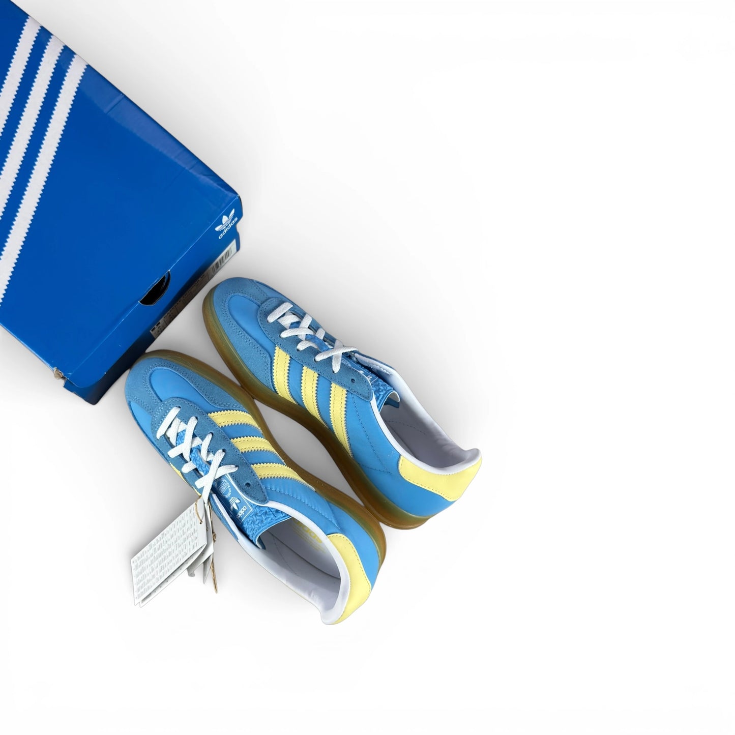 adidas Gazelle Indoor Semi Blue Burst Almost Yellow (Women’s) IE2960 – EU 37 1/3, brand new with original box