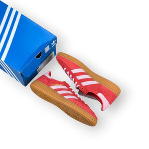 adidas Handball Spezial Bright Red Clear Pink (Women's) EU 40⅔