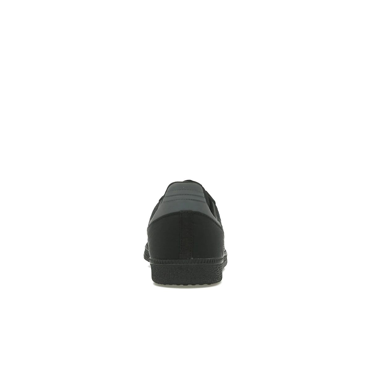 adidas Samba OG Core Black Reflective men's shoe in black leather with grey five accents – image 4 of 4