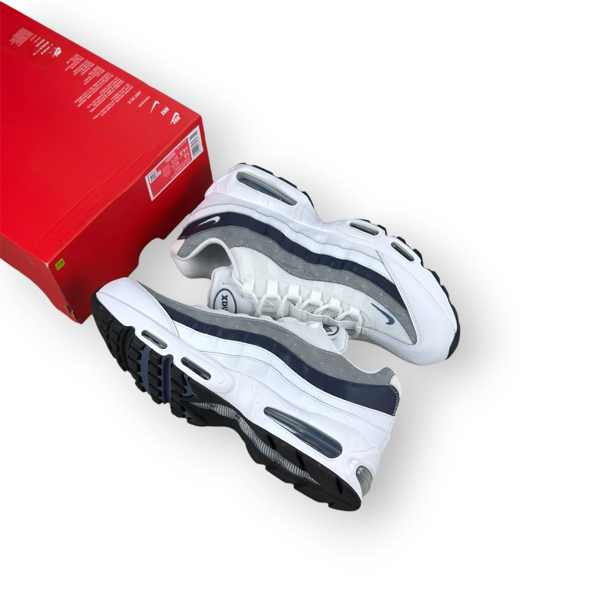 Nike Air Max 95 OG Diffused Blue IF2718-100 – EU 47.5, brand new with cut outlet box