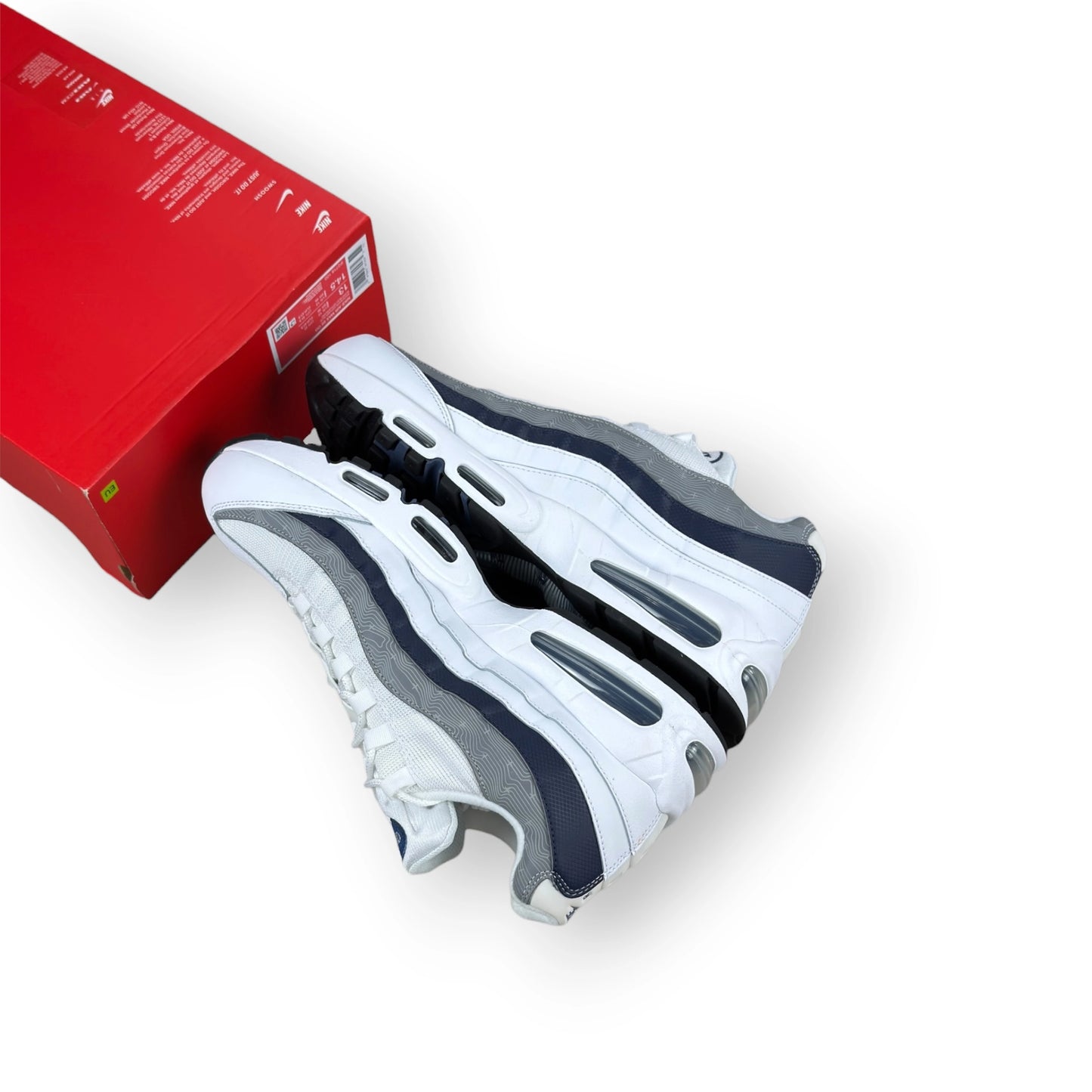 Nike Air Max 95 OG Diffused Blue IF2718-100 – EU 47.5, brand new with cut outlet box