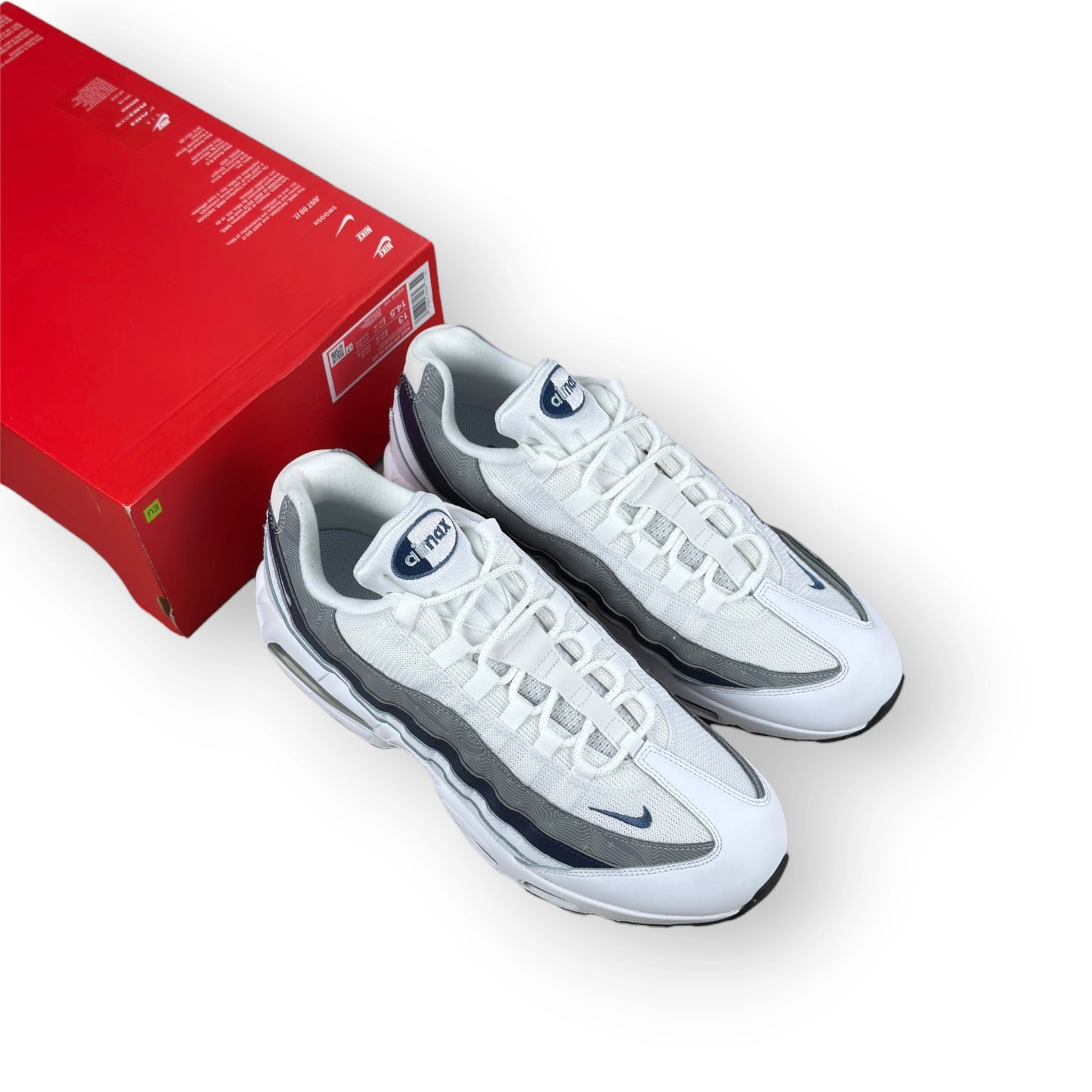 Nike Air Max 95 OG Diffused Blue IF2718-100 – EU 47.5, brand new with cut outlet box