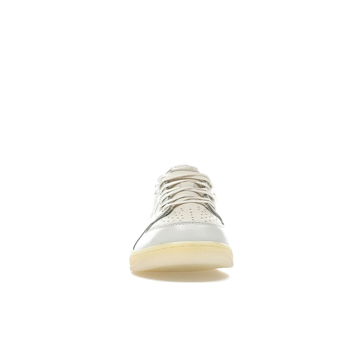 Jordan 1 Retro Low OG Rabbit Floral Swoosh in Sail, Off-White, Coconut Milk leather. – image 2 of 4