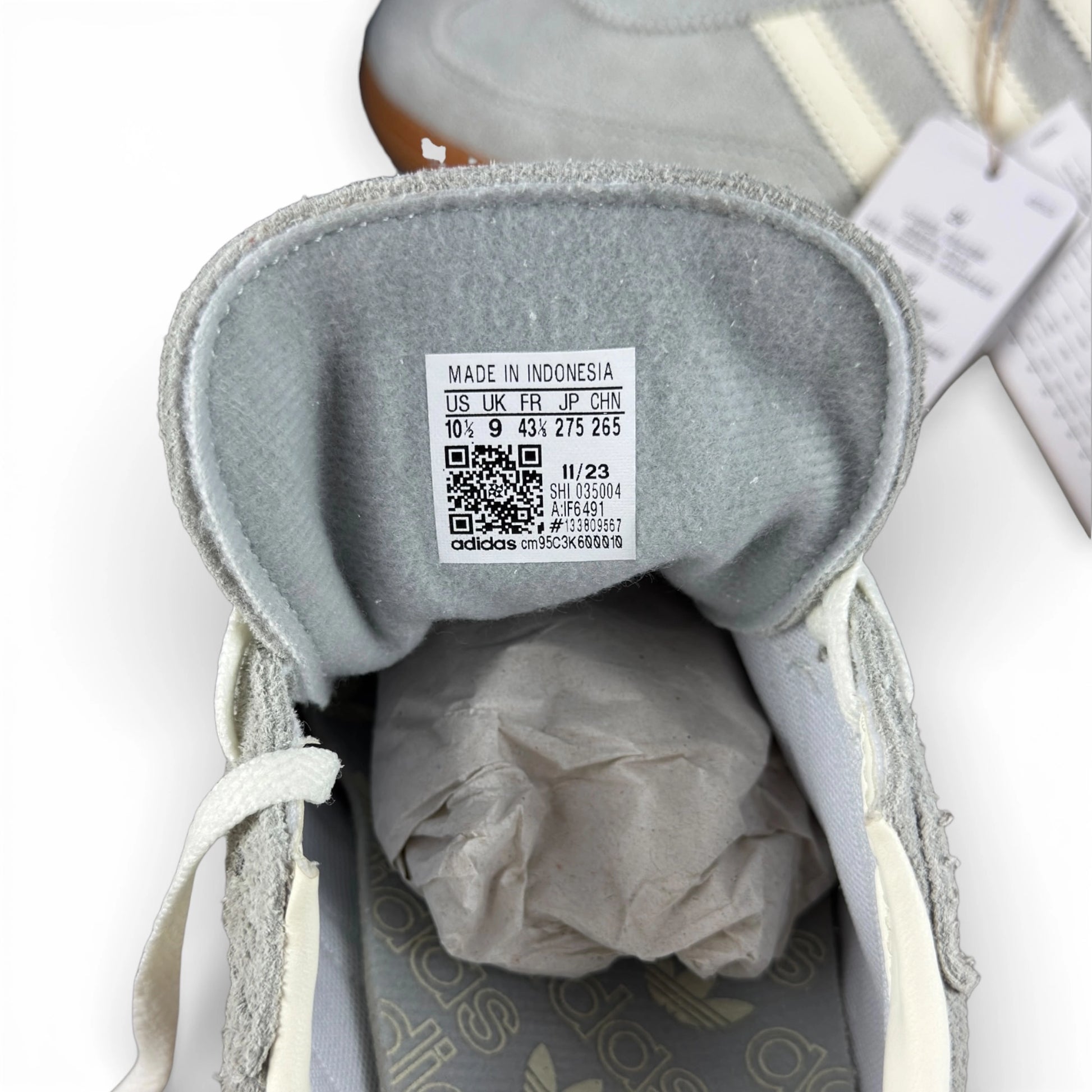 adidas Handball Spezial Wonder Silver Gum (Women’s) – size EU 43⅓, brand new with original box