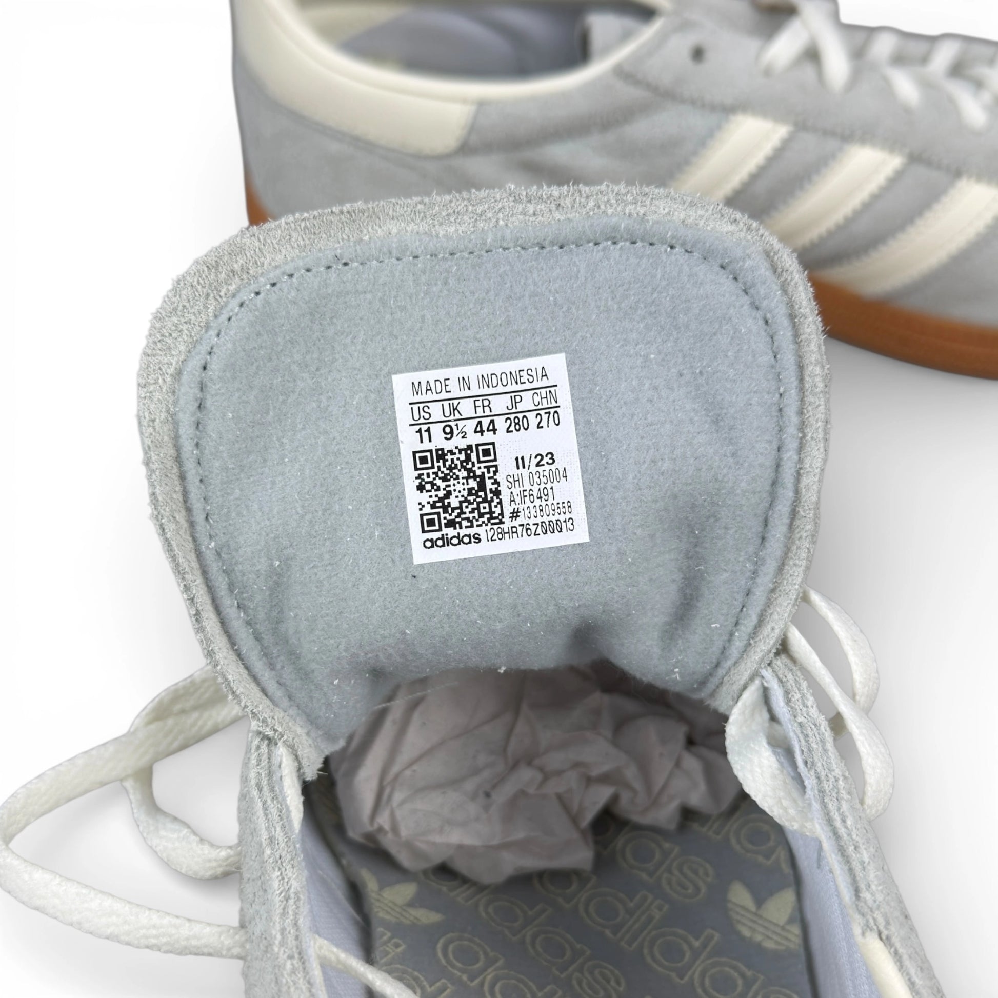 adidas Handball Spezial Wonder Silver Gum (Women’s) – size EU 44, brand new with original box