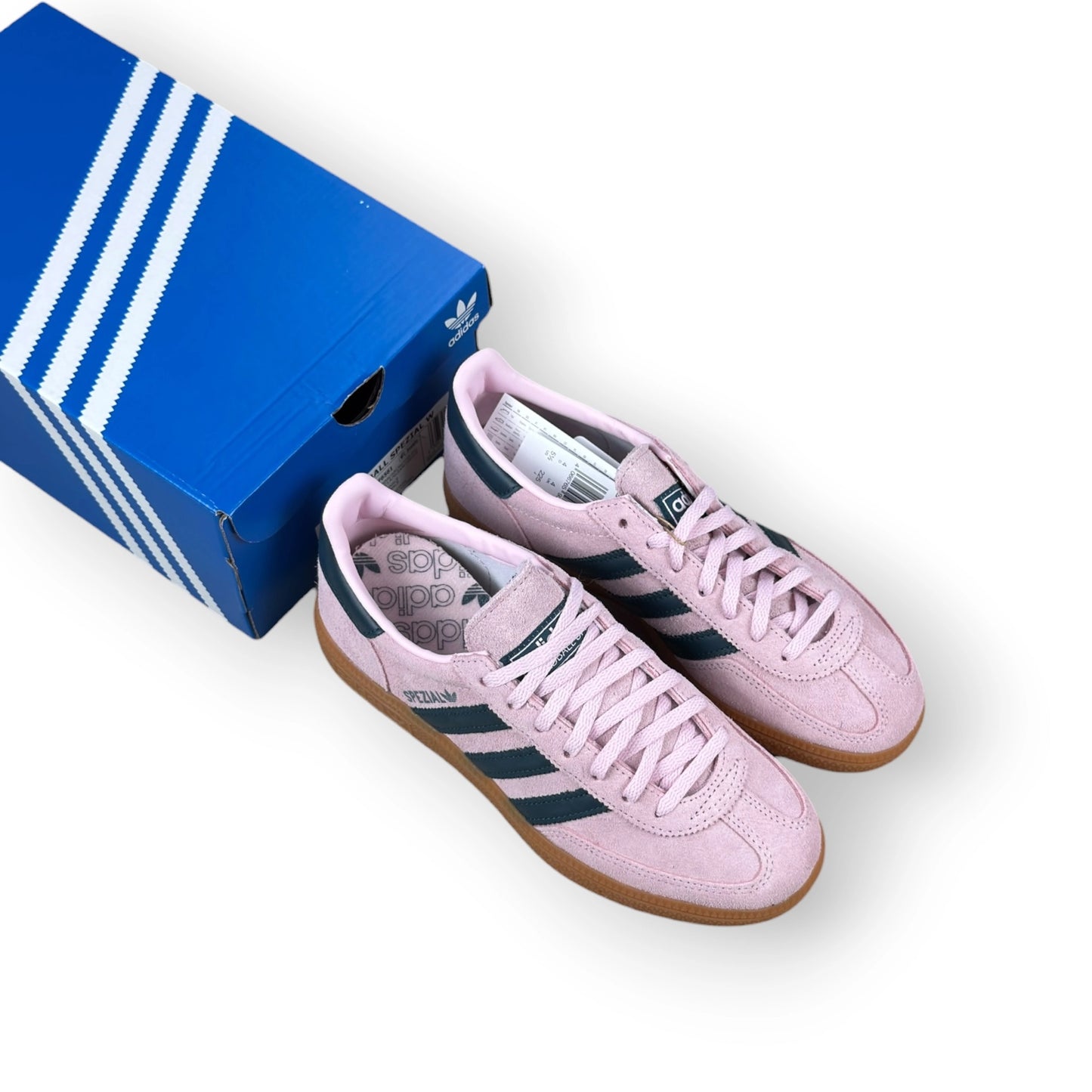 Adidas Handball Spezial Clear Pink Arctic Night IF6561 – EU 36 2/3, brand new with original box