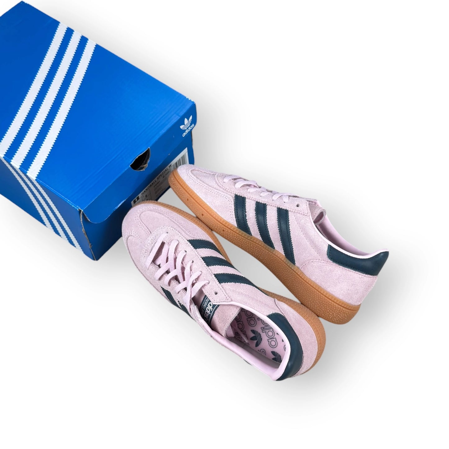 Adidas Handball Spezial Clear Pink Arctic Night IF6561 – EU 39 1/3, brand new with original box