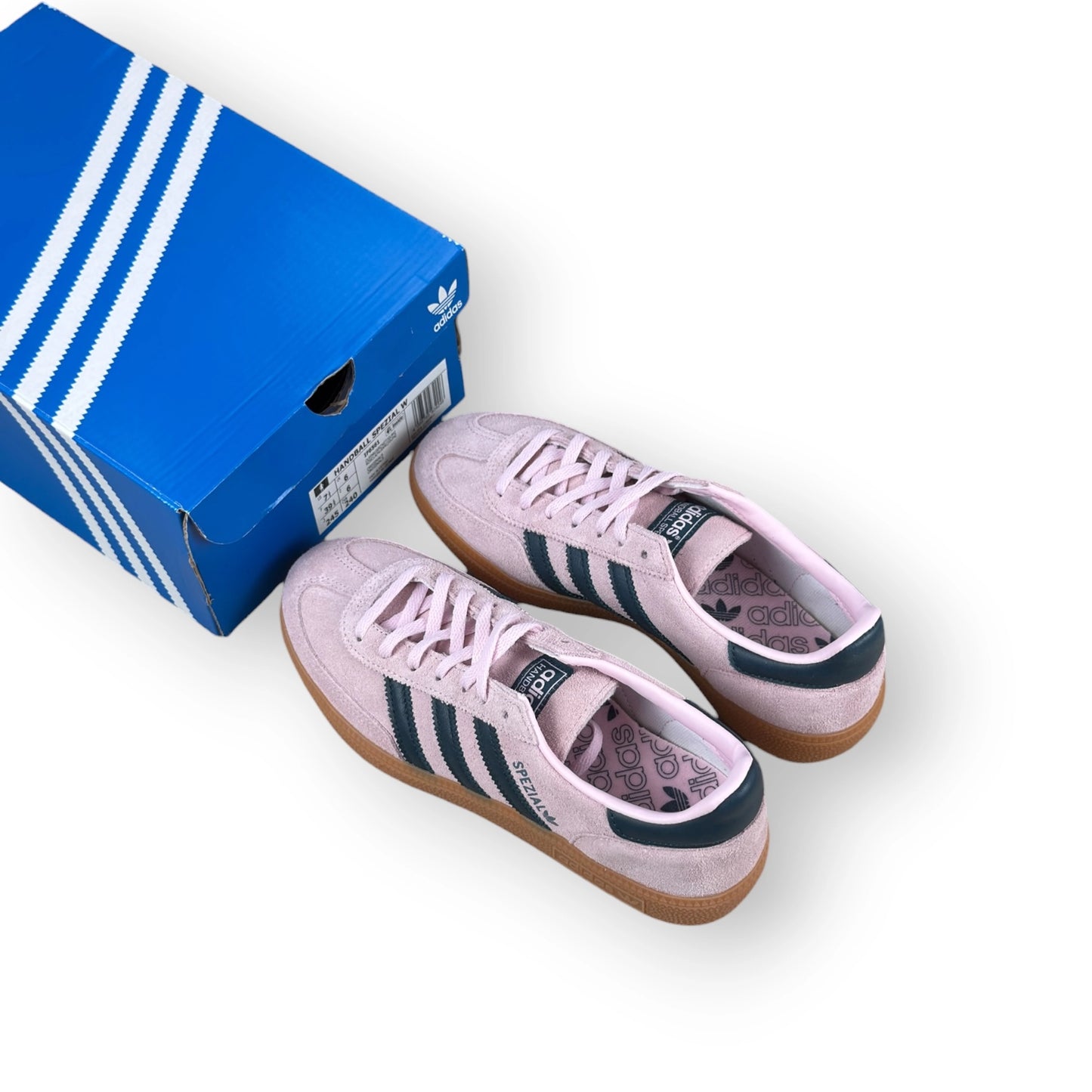 Adidas Handball Spezial Clear Pink Arctic Night IF6561 – EU 39 1/3, brand new with original box