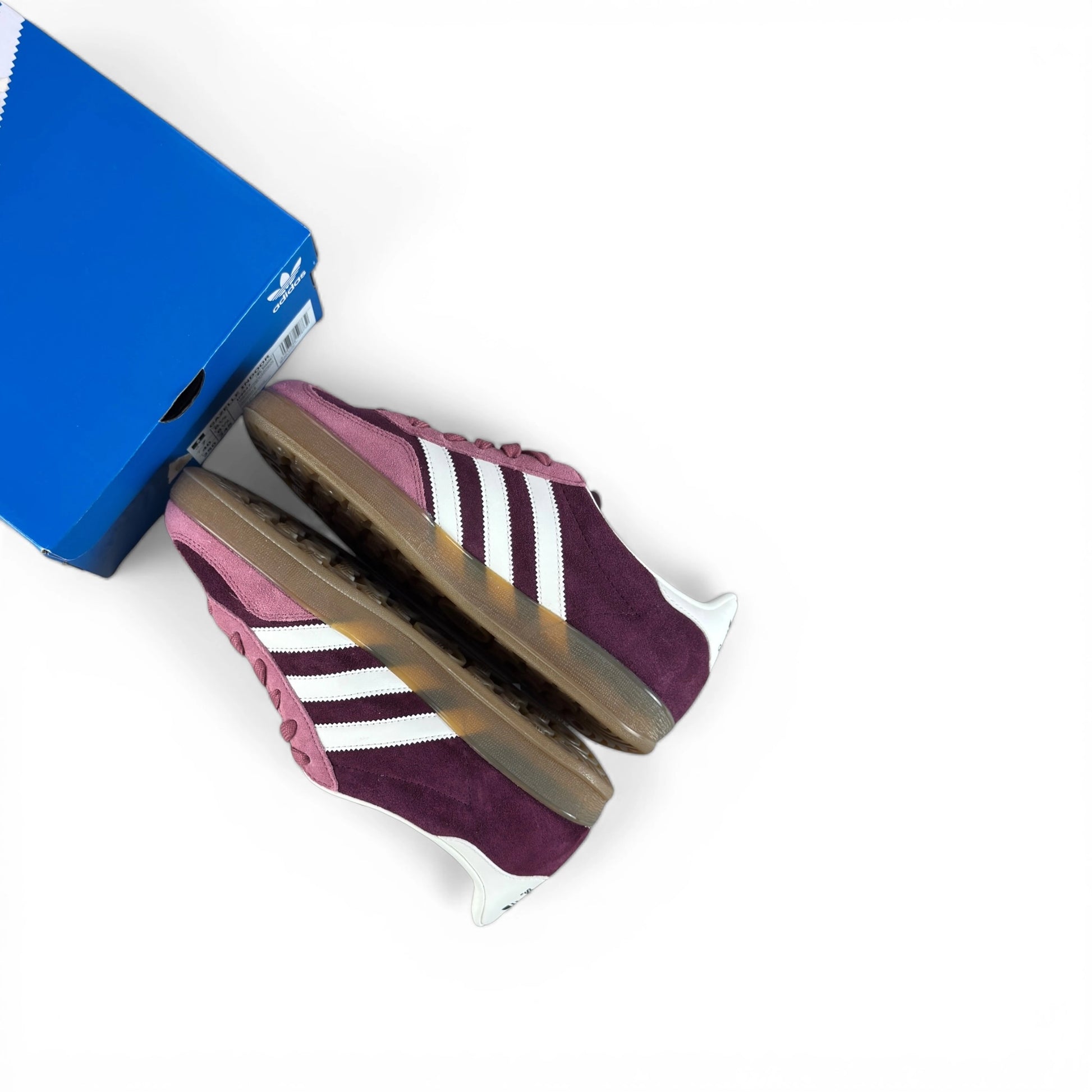 adidas Gazelle Indoor Maroon Preloved Crimson IF9647 – EU 40, brand new with original box