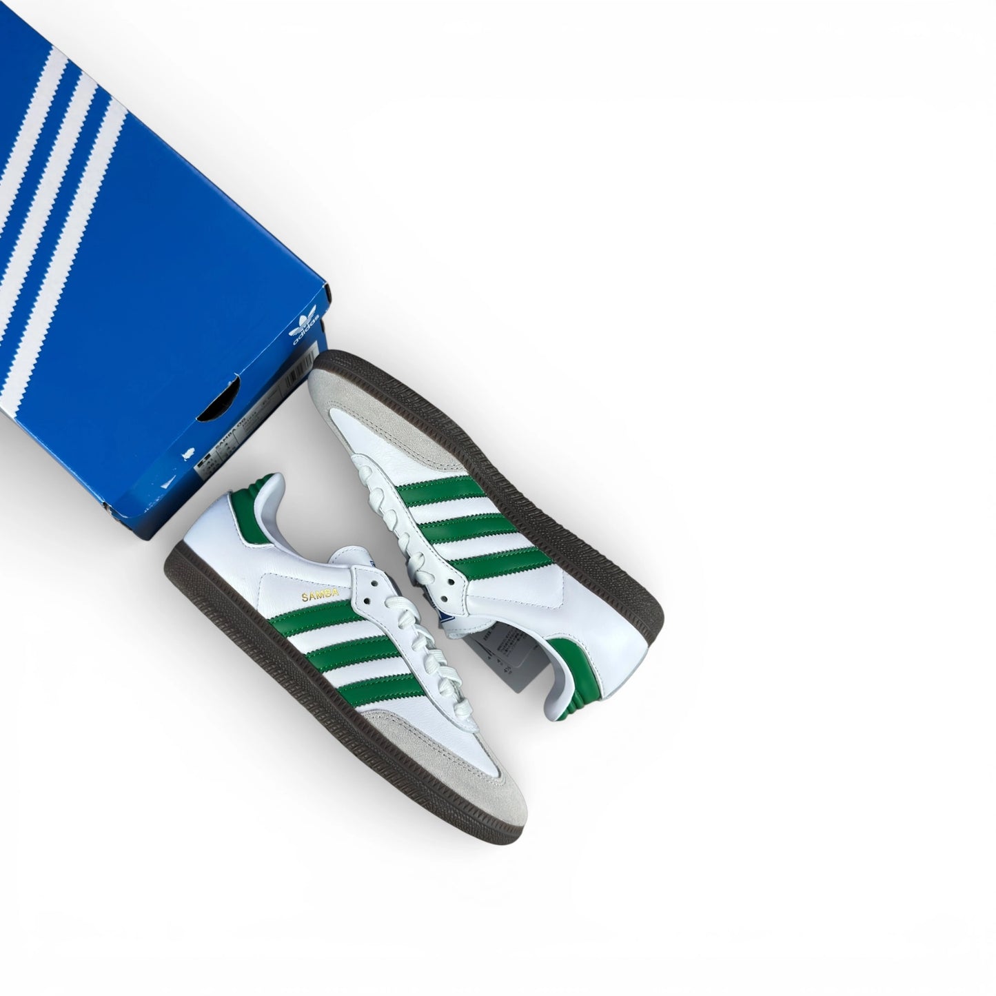 adidas Samba OG Footwear White Green IG1024 – EU 36 2/3, brand new with original box