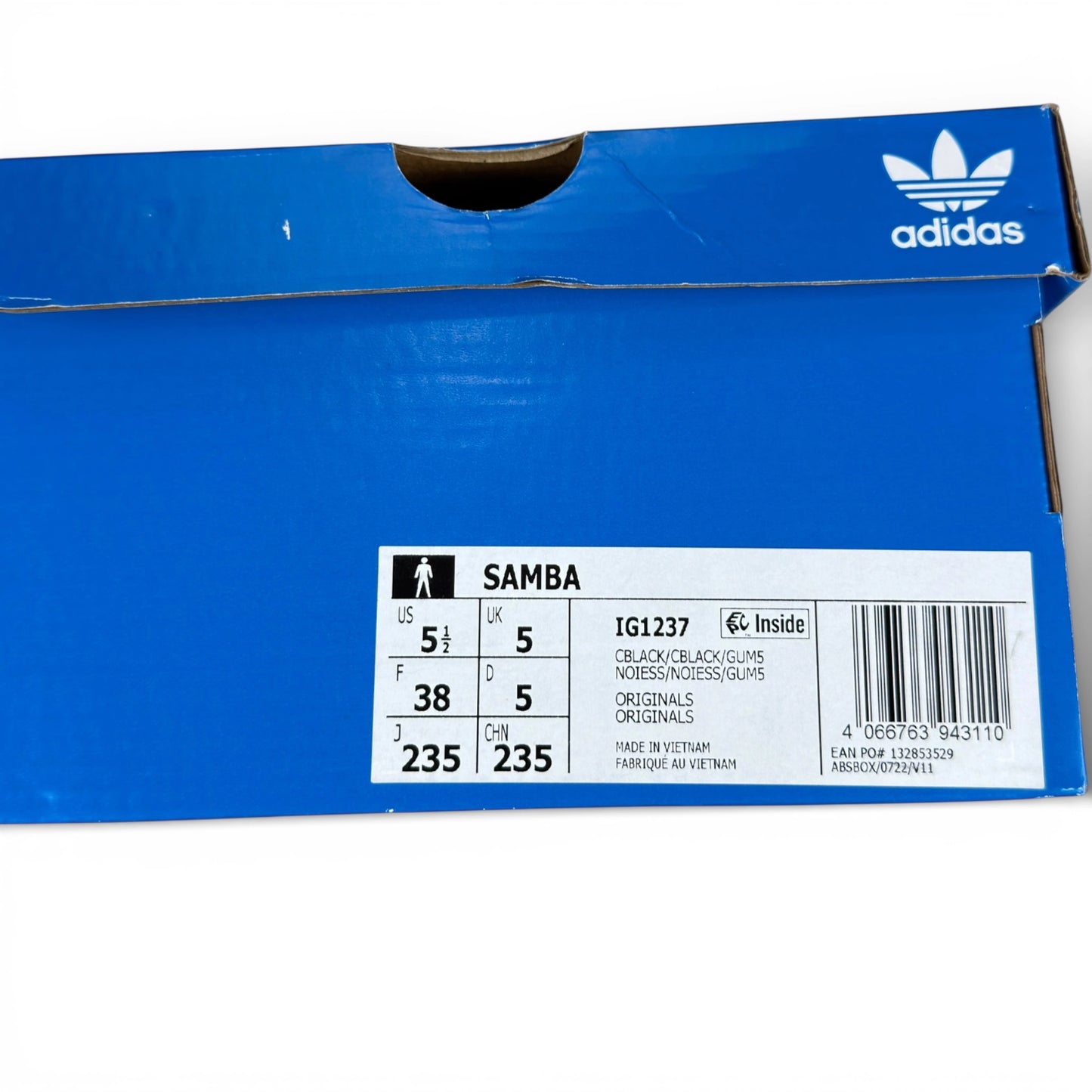 adidas Samba OG Core Black IG1237 – EU 38, brand new with full original box included