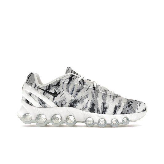 Nike Air Max Dn8 Premium in summit white, cool grey, light and dark smoke grey leather