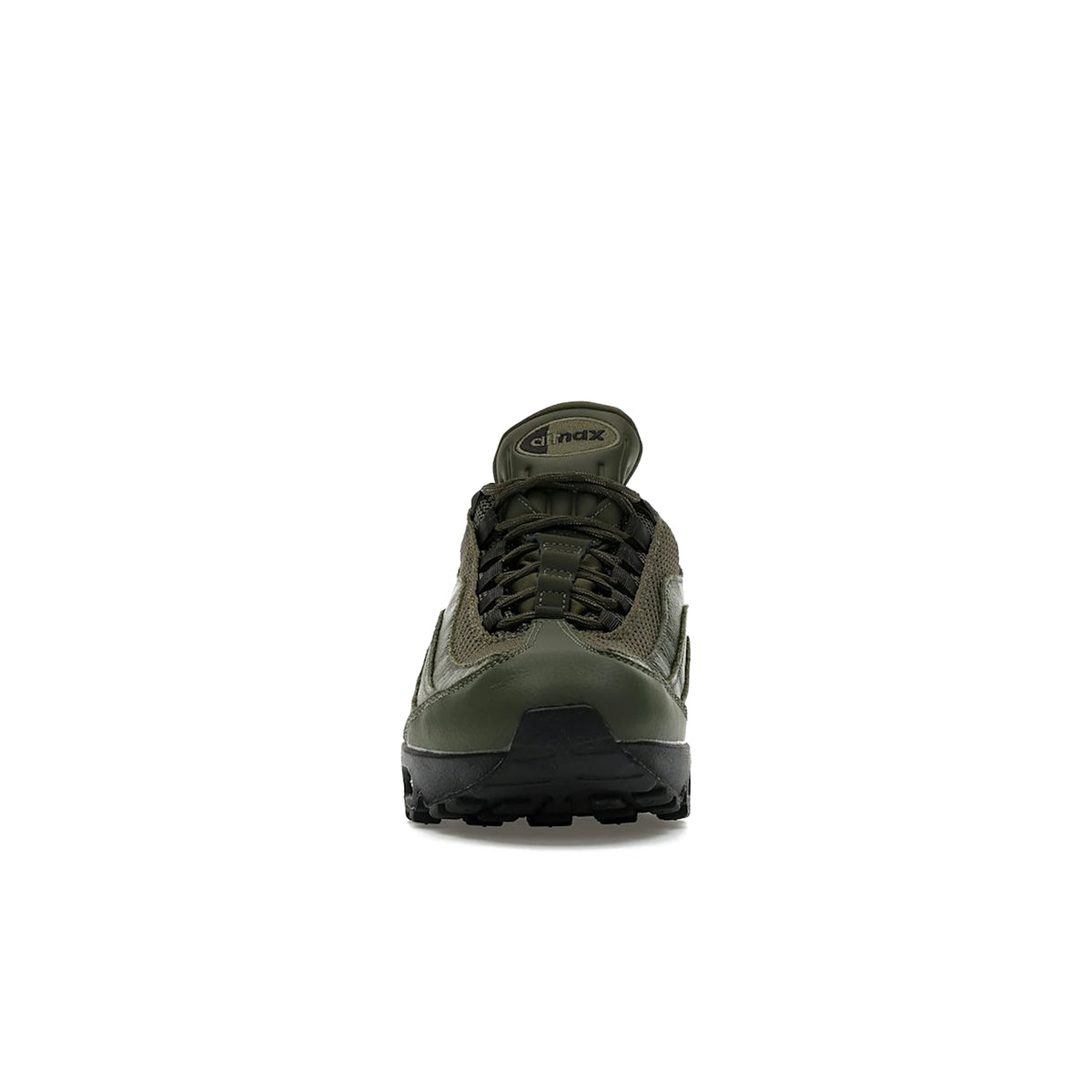 Nike Air Max 95 Big Bubble Cargo Khaki with leather, medium olive accents – image 2 of 4