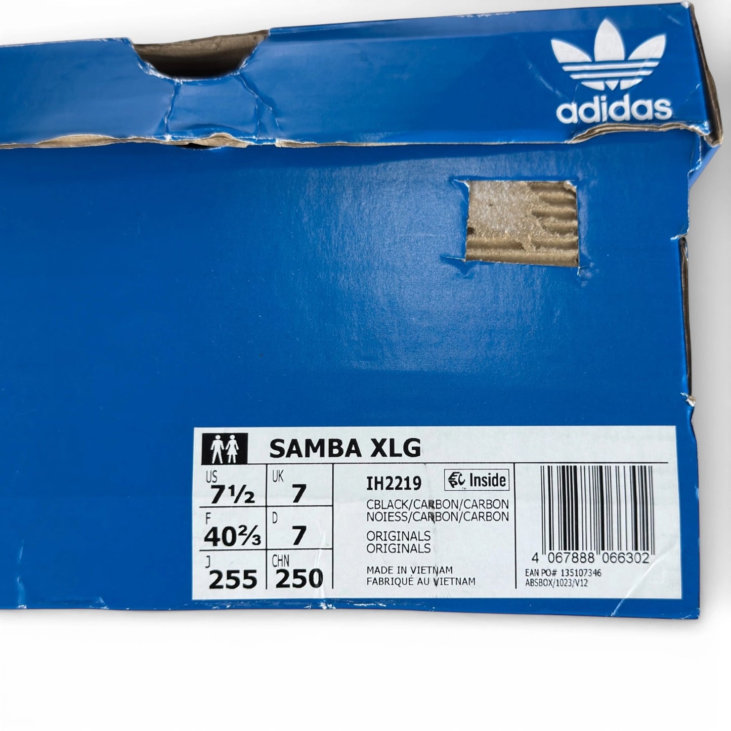 adidas Samba XLG Black Carbon IH2219 – EU 40 2/3, brand new with original box