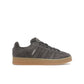adidas Campus 00s women's sneakers in charcoal and putty grey textile