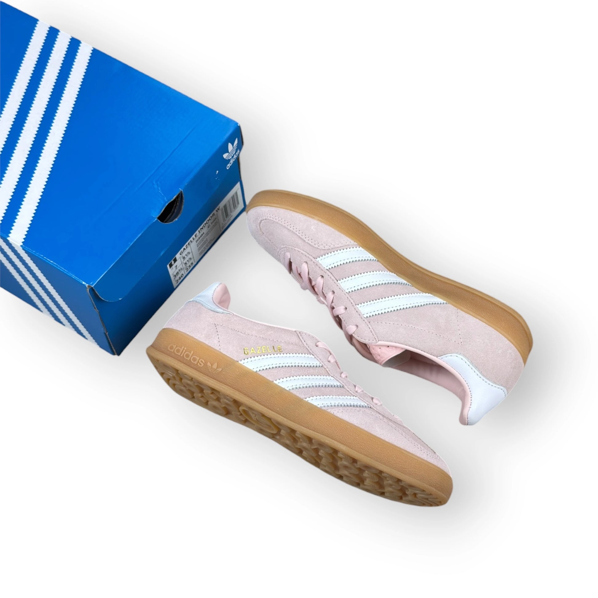 adidas Gazelle Indoor Sandy Pink (Women’s) IH5484 – EU 38 2/3, brand new with full original box