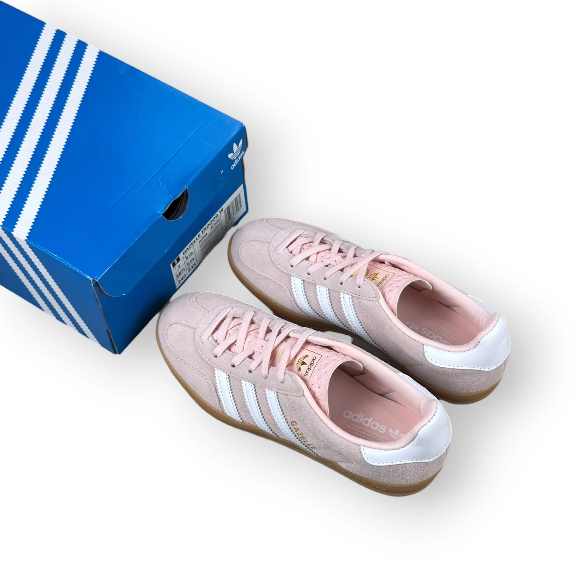 adidas Gazelle Indoor Sandy Pink (Women’s) IH5484 – EU 38 2/3, brand new with full original box