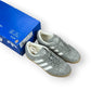 Adidas Gazelle Indoor Silver Pebble Off White Canvas IH7033 – EU 41 1/3, brand new with cut outlet box