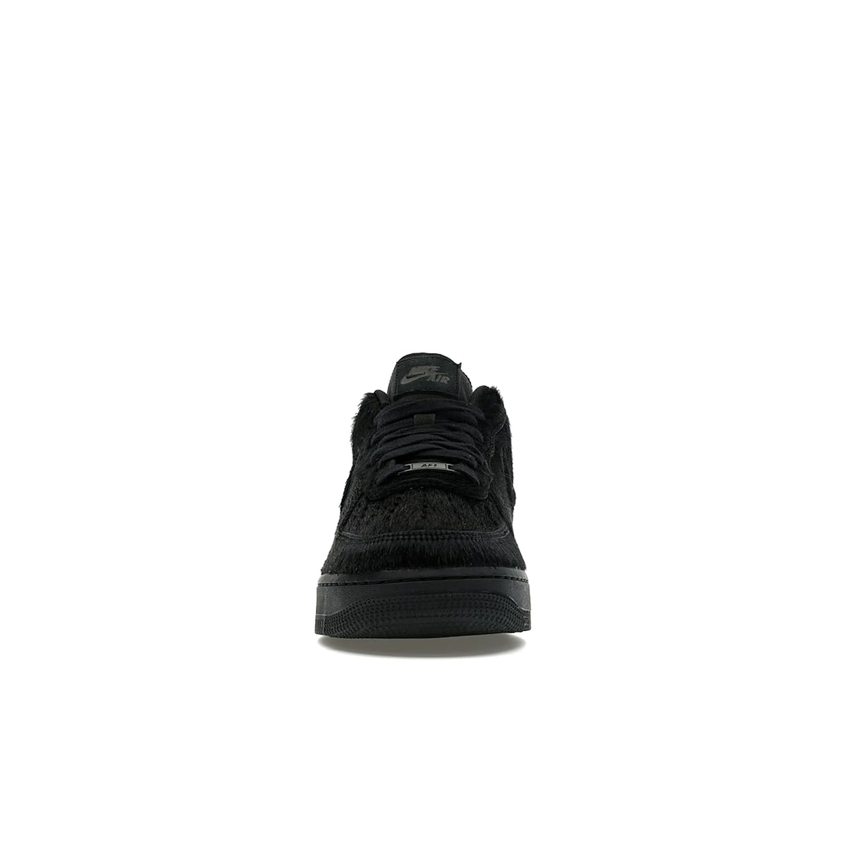 Nike Air Force 1 Low '07 Triple Black Pony Hair women's leather sneaker in black – image 2 of 4