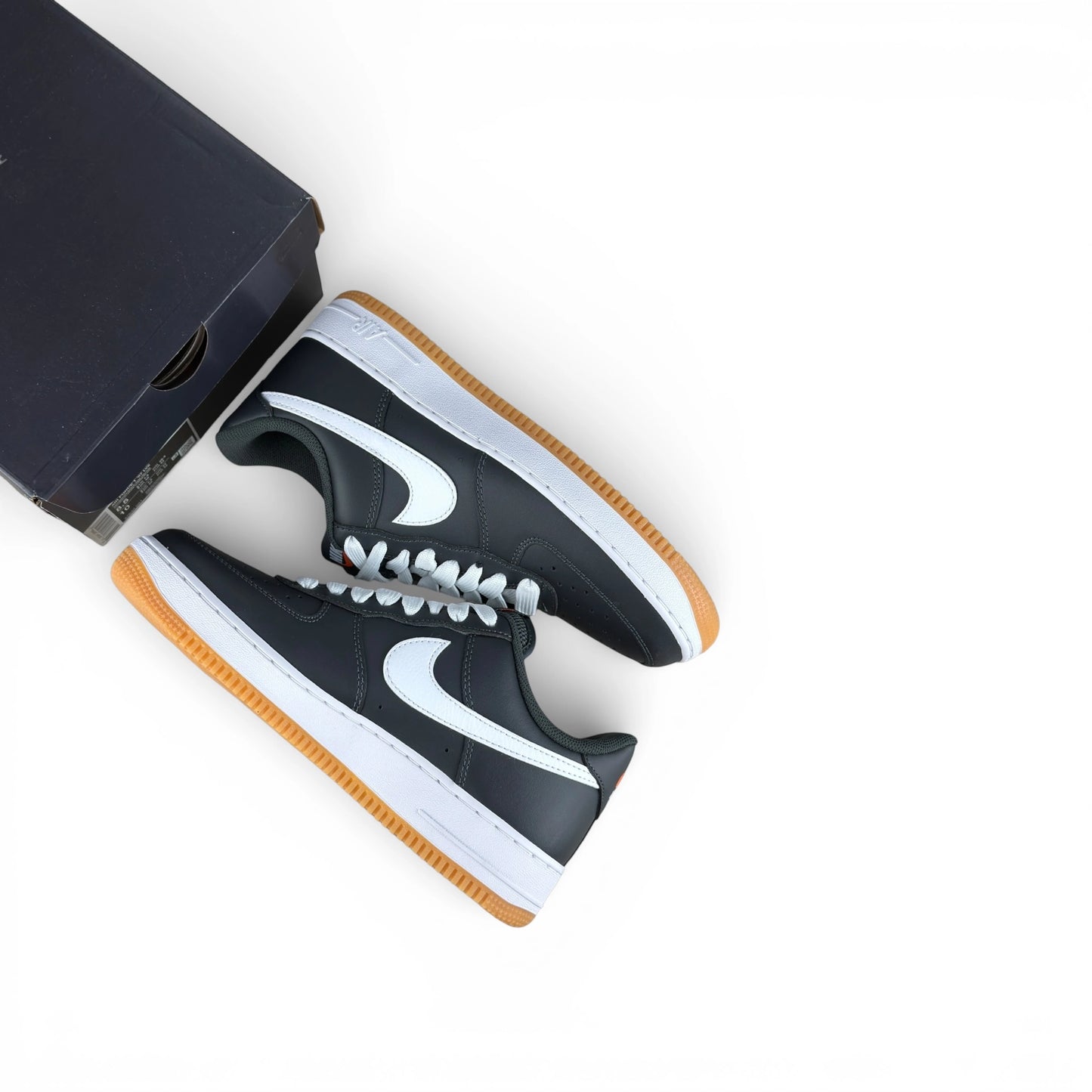 Nike Air Force 1 Low ’07 LV8 Anthracite Gum II7630-001 – EU 42, brand new with original box