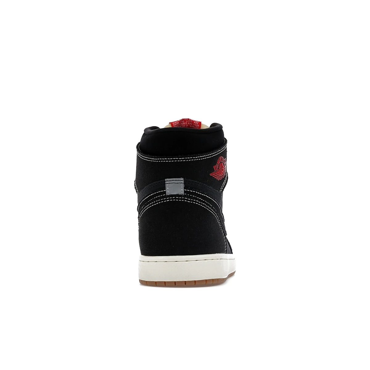 Jordan 1 Retro High OG Flight Club in black, sail, gum medium brown and university red leather – image 4 of 4