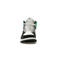 Nike Jordan 1 Mid SE in Summit White, Lucky Green, University Gold, Black, leather – image 2 of 4