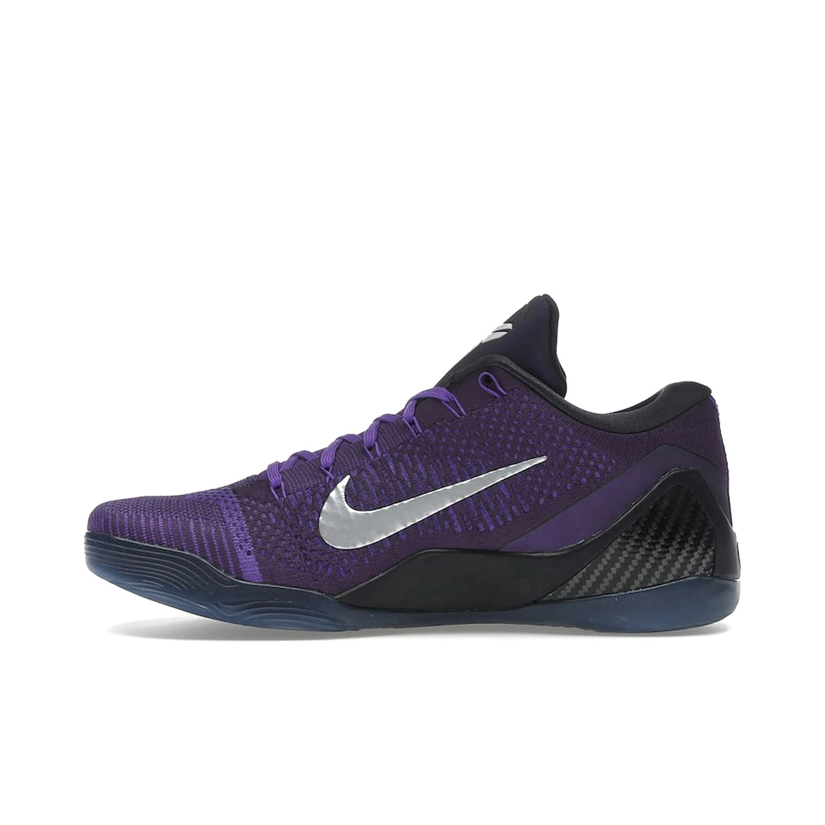 Nike Kobe 9 Elite Low Protro in Hyper Grape, White, Cave Purple, leather. – image 3 of 4